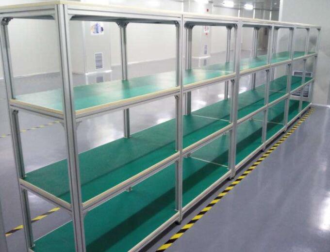 铝型材货架-铝型材物料架-青岛铝型材货架定制厂家