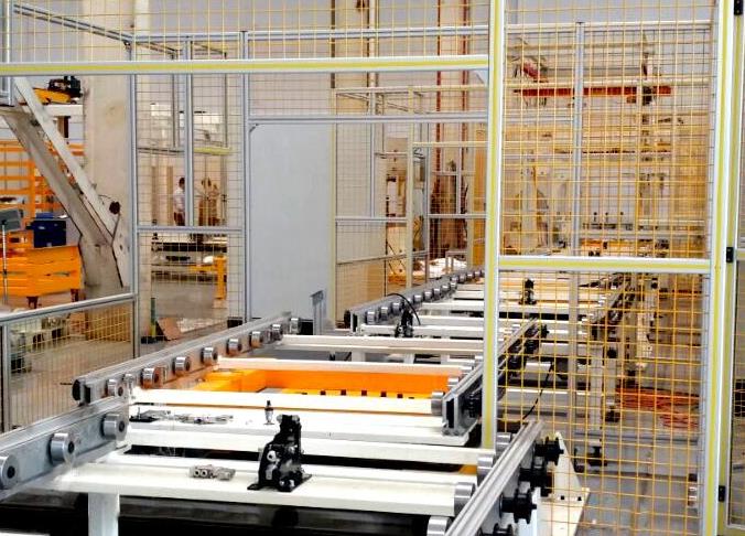 机器设备周围 工业铝型材围栏(图1)