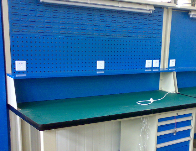 工厂企业实验室 带背板工作台(图1)